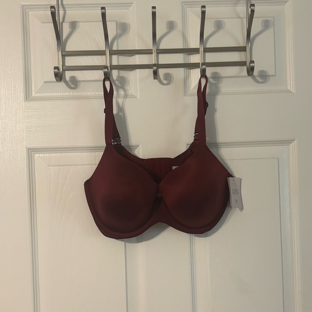 AUDEN Women’s ICON Underwire Bra - Burgundy